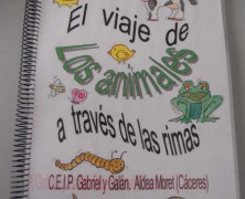 "EL VIAJE DE LOS ANIMALES A TRAVÉS DE LAS RIMAS" EN 5º A