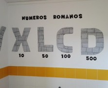 Números romanos "a lo grande" (1º y 2º de Primaria)