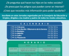 Jornadas de formación de familias en el uso seguro de Internet