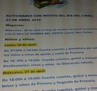 ACTIVIDADES BIBLIOTECA MUNICIPAL