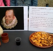 Cervantes, también en la muestra gastronómica de nuestro Día del Centro.