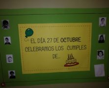 INFANTIL 3 AÑOS: CELEBRAMOS LOS CUMPLES DEL MES