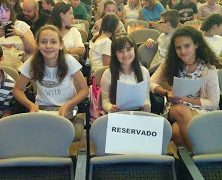 Alumnos del CEIP Castra Caecilia, primer premio en el Concurso de Lectura en Público