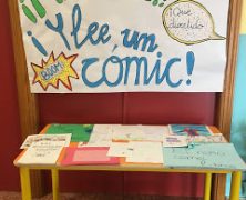 Exposición de cómics de los alumnos de 6º