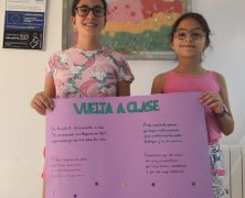 RAQUEL Y MARTA DAN LA BIENVENIDA AL NUEVO CURSO ESCOLAR