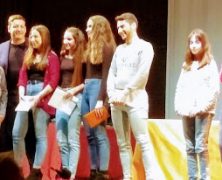 Ganadores del  I Concurso de Lectura en Público de nuestro instituto