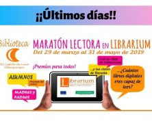 Últimos días del concurso «Maratón lectora en Librarium»