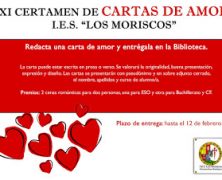 XI CERTAMEN DE CARTAS DE AMOR.