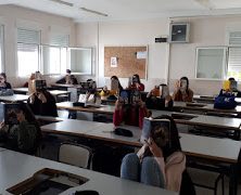 Los alumnos de 1º de Bachillerato celebran el Día de las Bibliotecas