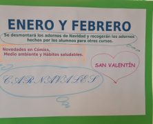 NUESTROS PLANES PARA ENERO Y FEBRERO EN LA BIBLIOTECA