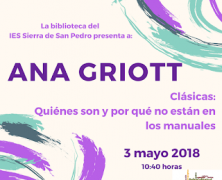 Ana Griott en BiblioRoca