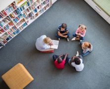 Bibliotecas de aula, listas para ser disfrutadas. 