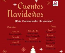 Yörik CuentsCuentos se va de barriadas por Mérida para expandir el espíritu navideño por toda la ciudad con sus cuentos.