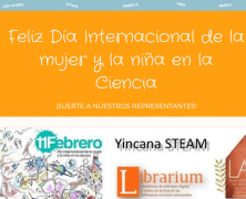¡Participamos en la Yincana STEAM del Día Internacional de la niña y la mujer en la Ciencia!