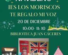 VIVE LA MAGIA DE LA NAVIDAD EN EL IES LOS MORISCOS DESDE EL PODER DE LOS LIBROS