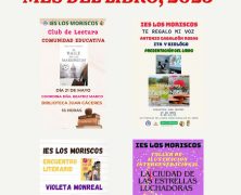 EL PROYECTO «TE REGALO MI VOZ» DEL IES «LOS MORISCOS» DE HORNACHOS  CLAUSURA EL MES DEL LIBRO, 2025