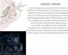 Concurso de leyendas: Légende Urbaine