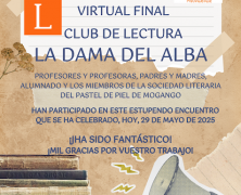 ENCUENTRO VIRTUAL FINAL DEL CLUB DE LECTURA LA DAMA DEL ALBA.