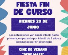 FIESTA CLAUSURA FIN DE CURSO 24-25