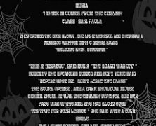 Concurso gótico. Tale 1. Halloween Story