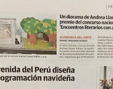 Noticia del 2 de diciembre en el diario «Hoy»: Andrea Llanos premiada.