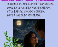 Concurso de poesía: Tus labios rompen la noche