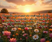 Concurso de poesía: Cuando apareces