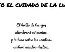 Concurso de poesía: Bajo el cuidado de la Luna