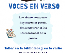 Taller «Voces en verso»